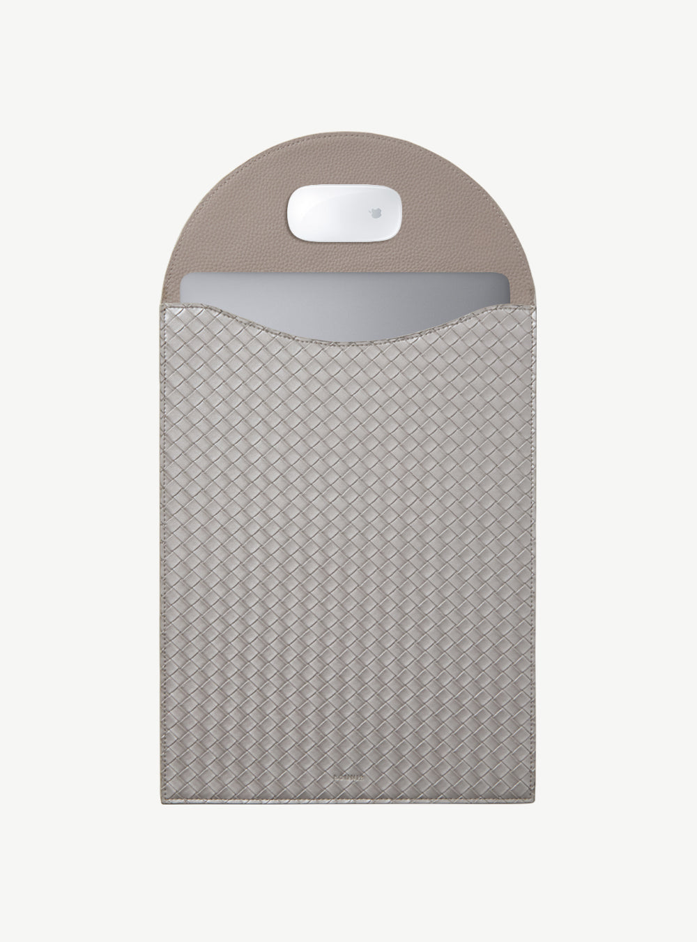 スノーピーク Vegan Leather Laptop Case Grey Multi Storage Laptop Case | Snow Peak