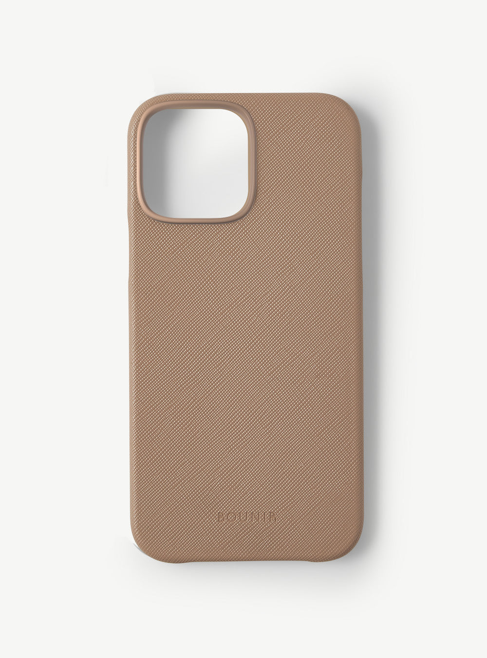 Beige Vegan Leather Case - Main Image