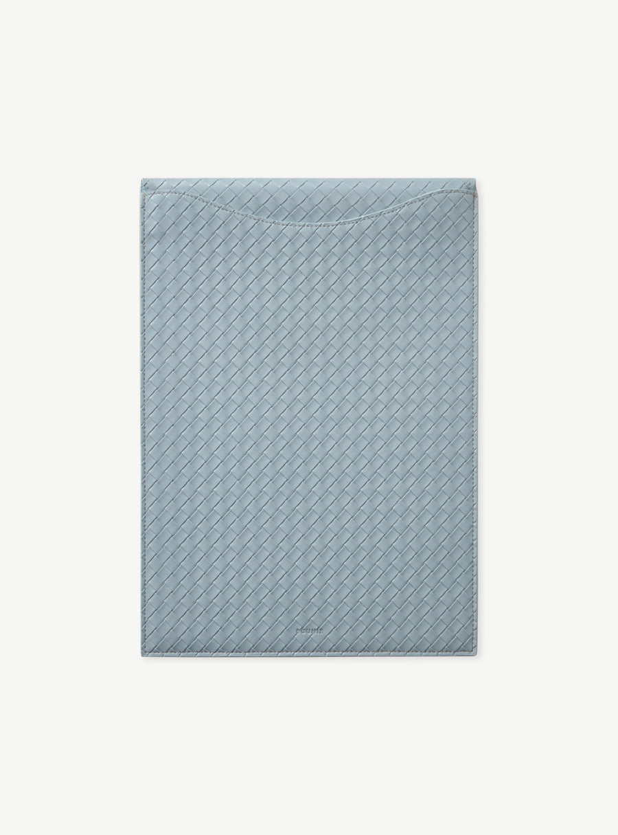 WFH Braided Light Blue Laptop Case