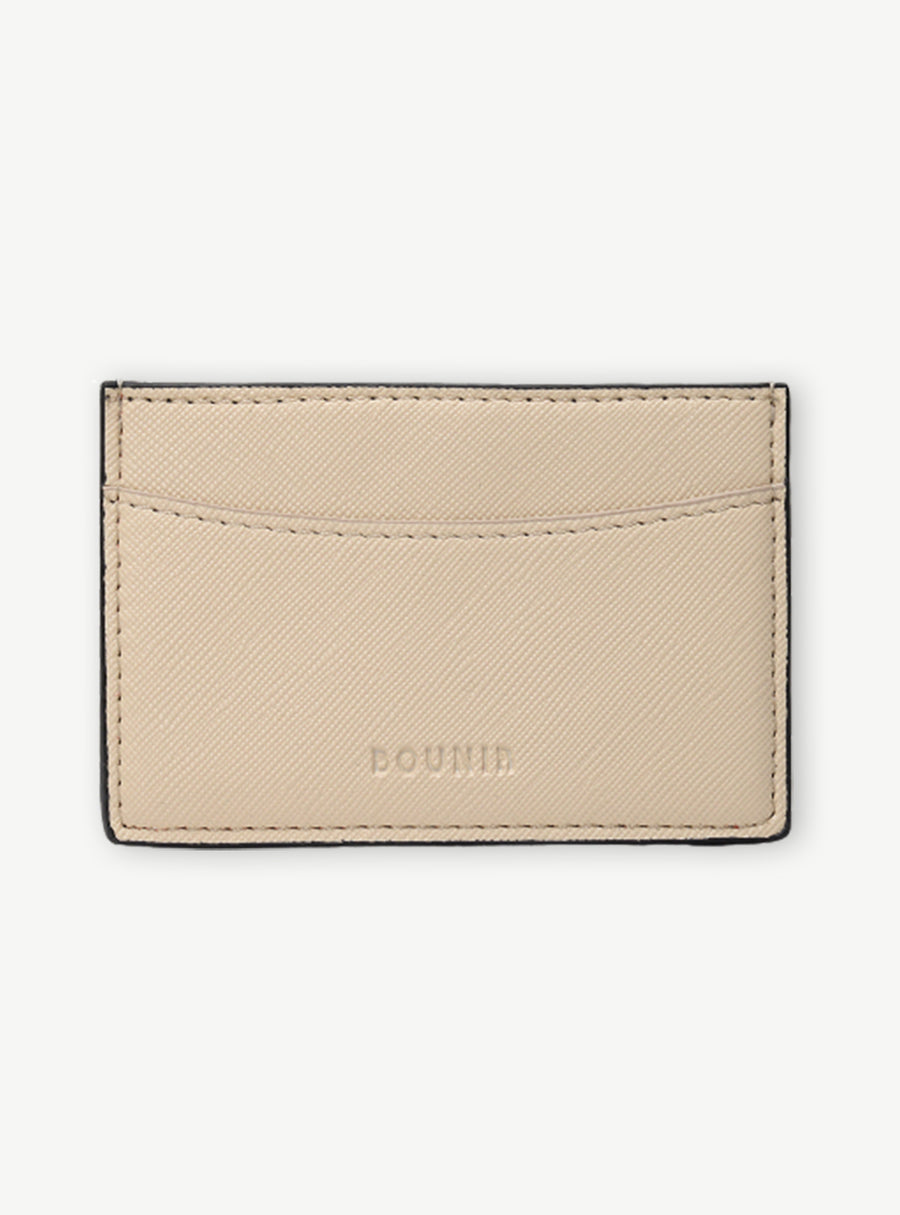 Contrast Off-White Card Holder