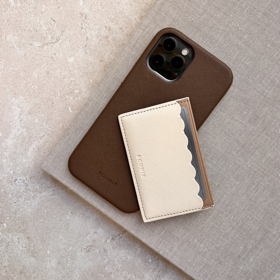 Brown Vegan Leather Case – Bounir Brown Vegan Leather Case – Bounir
