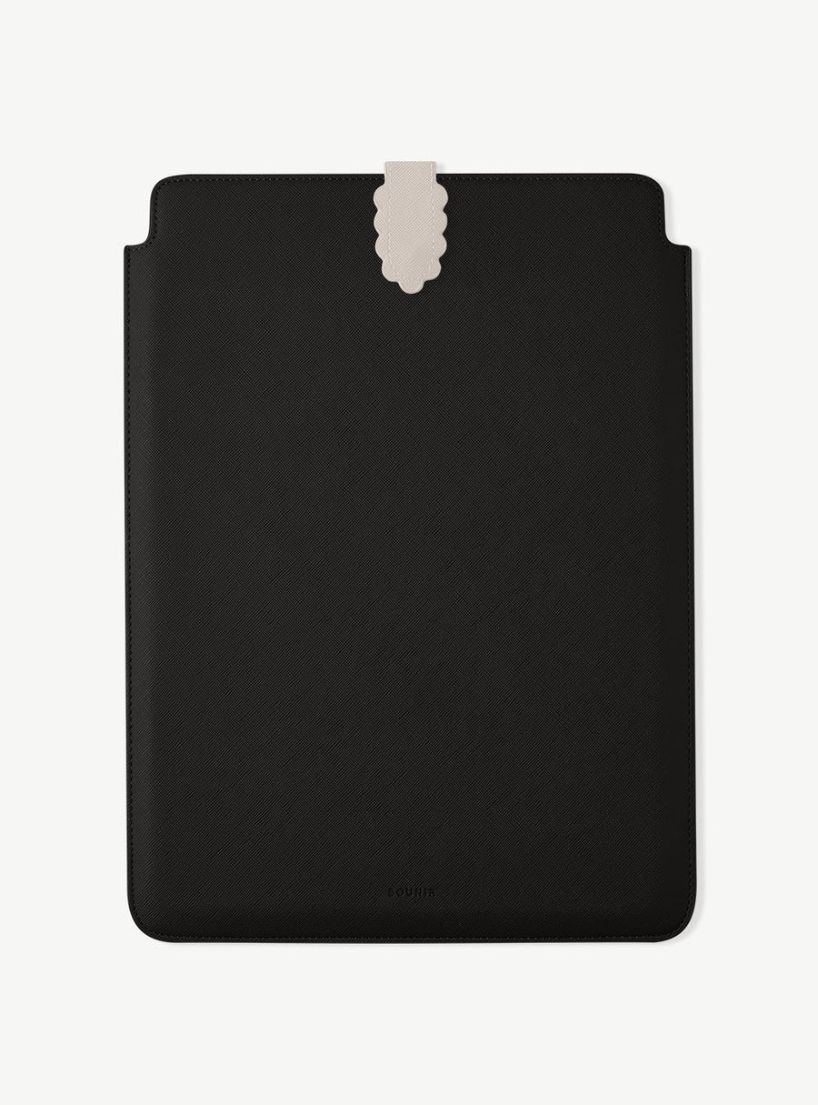 Black Scallop Laptop Case